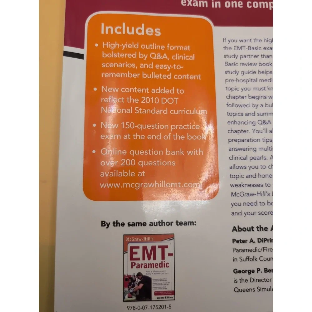 McGraw-Hill's EMT-Paramedic, Second..., Benedetto,‎ Geor